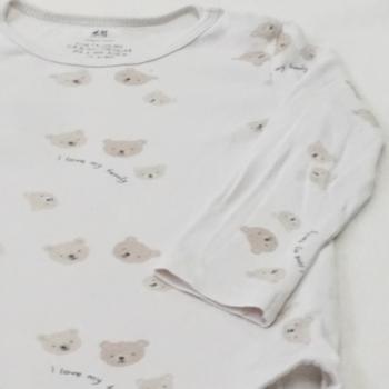 Langarmbody Gr. 74 von H&M (1053)